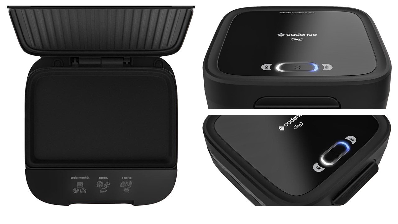 Por que todo mundo está comprando a Sanduicheira Elétrica Cadence Click?