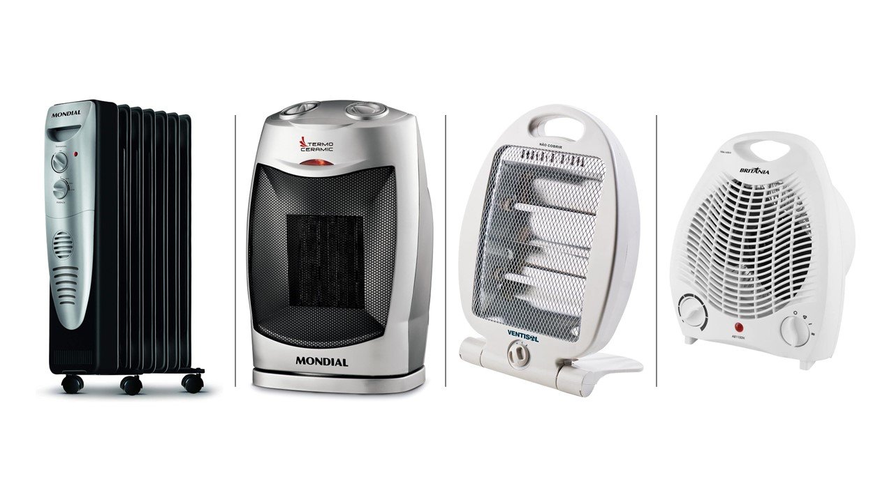 Qual aquecedor escolher? Comparativo dos principais tipos com exemplos, prós e contras