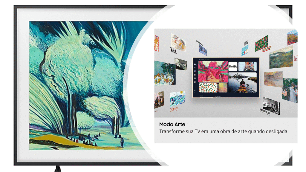 Review Completo: Samsung The Frame 4K LS03F 2025 – A TV que Vira Obra de Arte