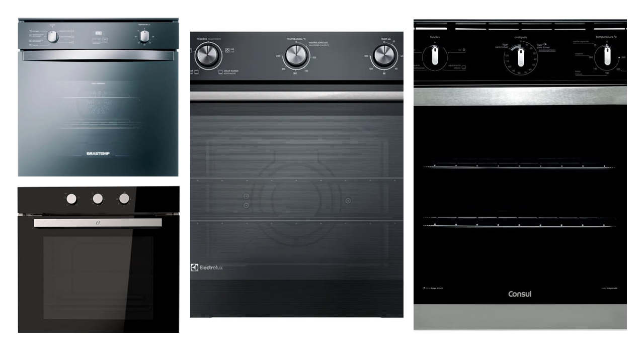 Comparativo: 4 Fornos Elétricos de Embutir com Mais de 70 Litros e Melhor Custo-Benefício