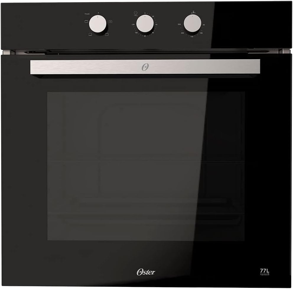 Forno de Embutir Elétrico Oster 77L Black - OFOR7740